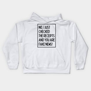 You are fake news! Kids Hoodie